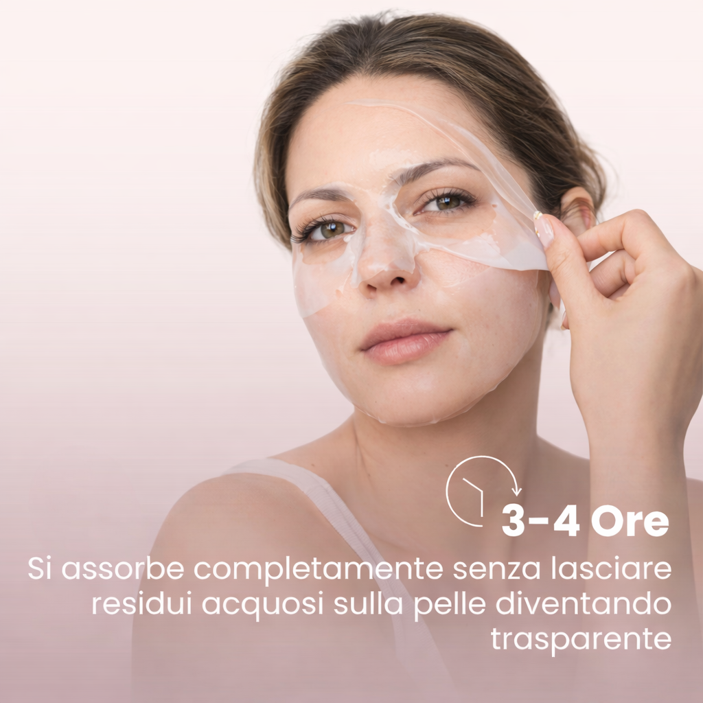 Maschera al Bio-Collagene – Antirughe & Idratazione Profonda