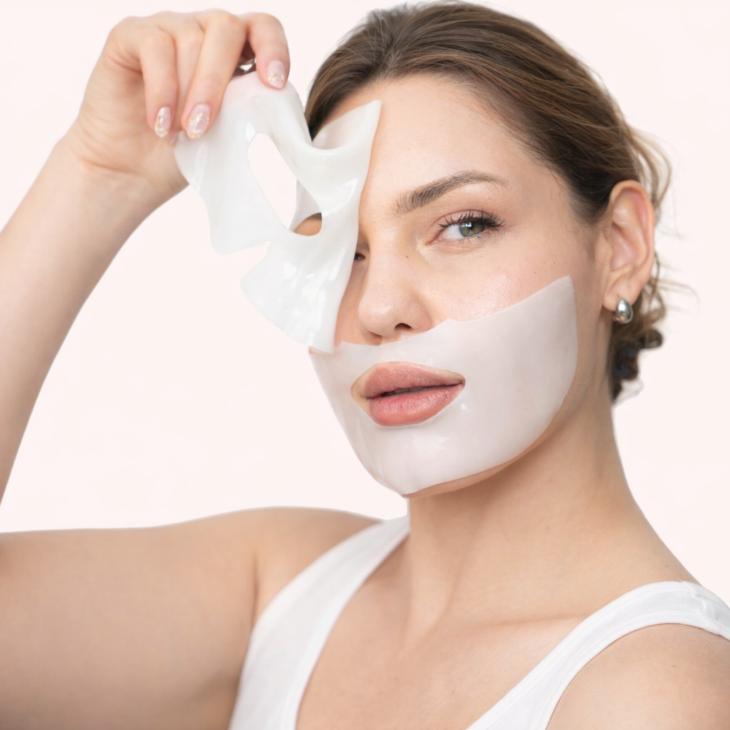 Maschera al Bio-Collagene – Antirughe & Idratazione Profonda